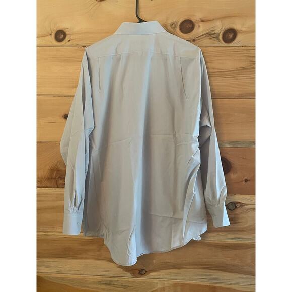 VTG Oakton LTD single needle tailoring button down shirt. USA. Size 17(34/35) - Picture 3 of 5